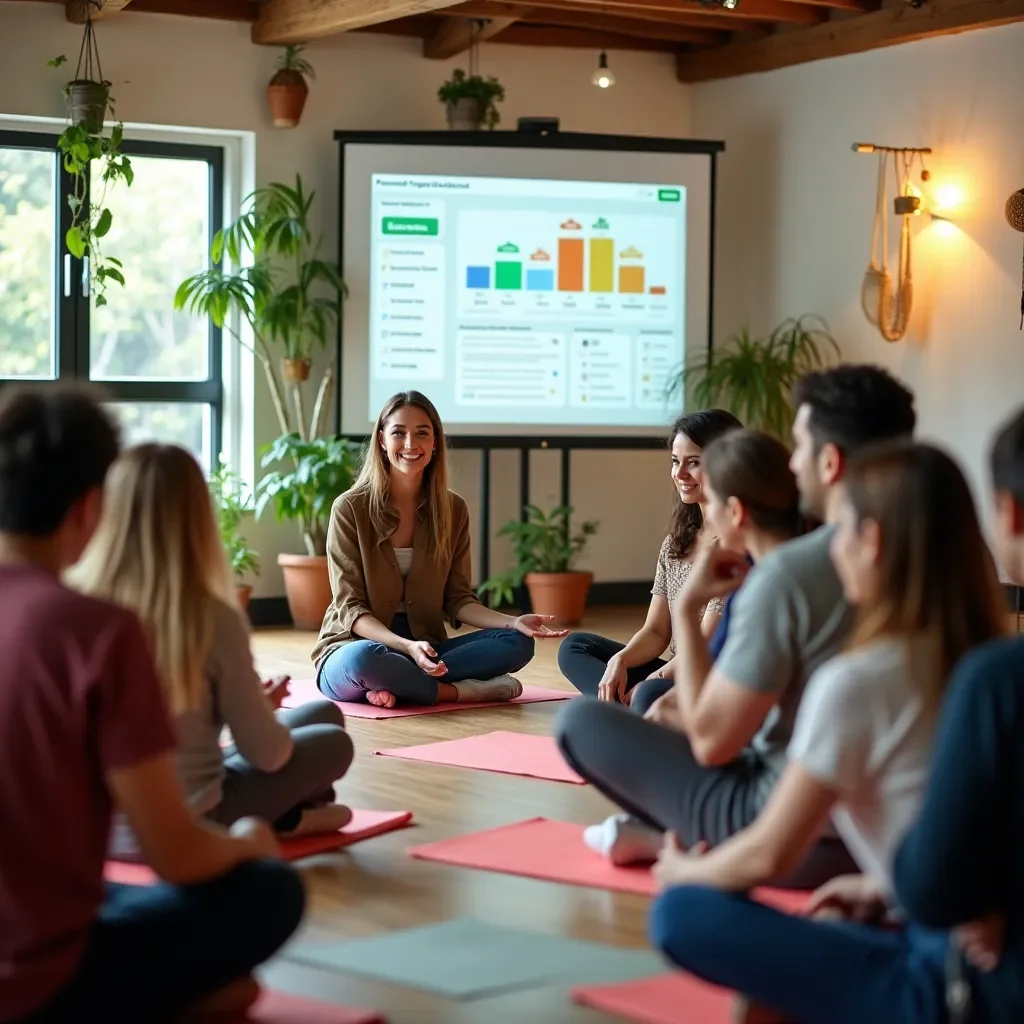 Creative team brainstorming